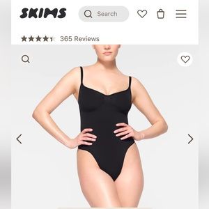SKIMS Seamless Sculpt thong bodysuit size S